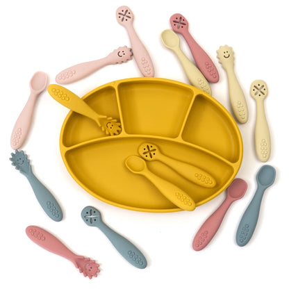 3PCS Baby Learning Spoons Set