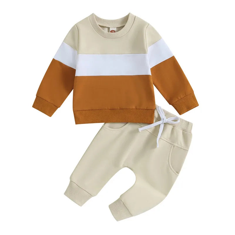 Autumn Sweatshirt Pant Set