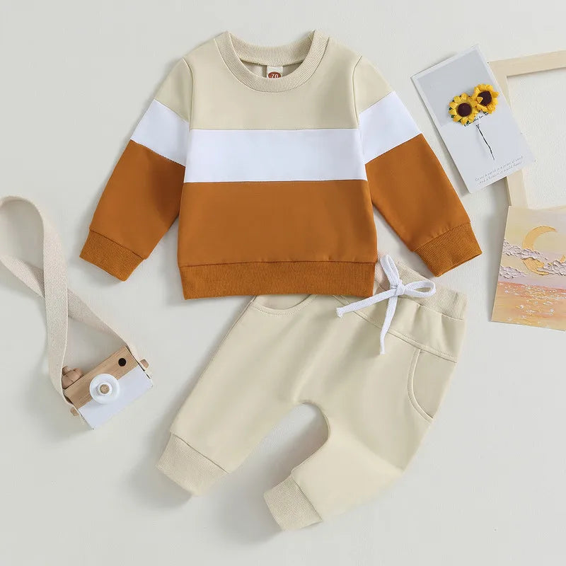 Autumn Sweatshirt Pant Set