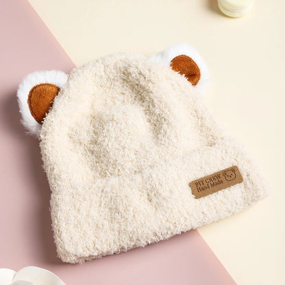 Cartoon Bear Winter Beanie