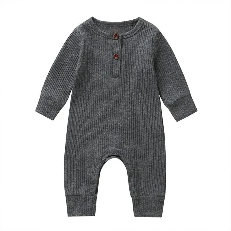 Newborn Cotton Long Sleeve Romper Jumpsuit