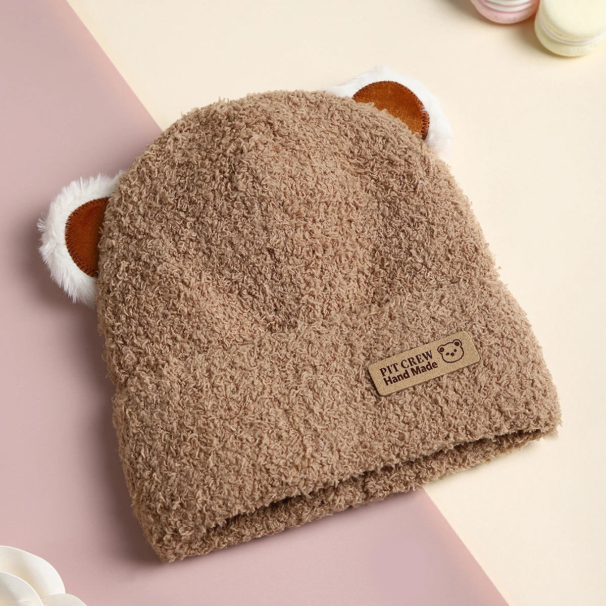 Cartoon Bear Winter Beanie