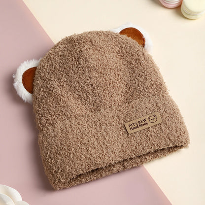 Cartoon Bear Winter Beanie