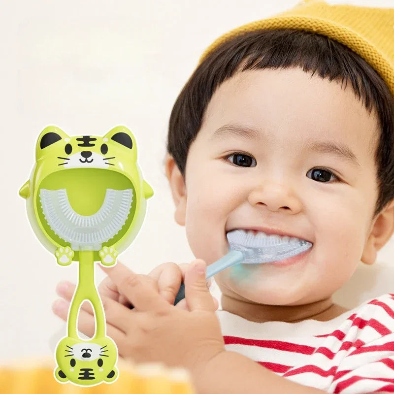 360° U-Shaped Baby Toothbrush