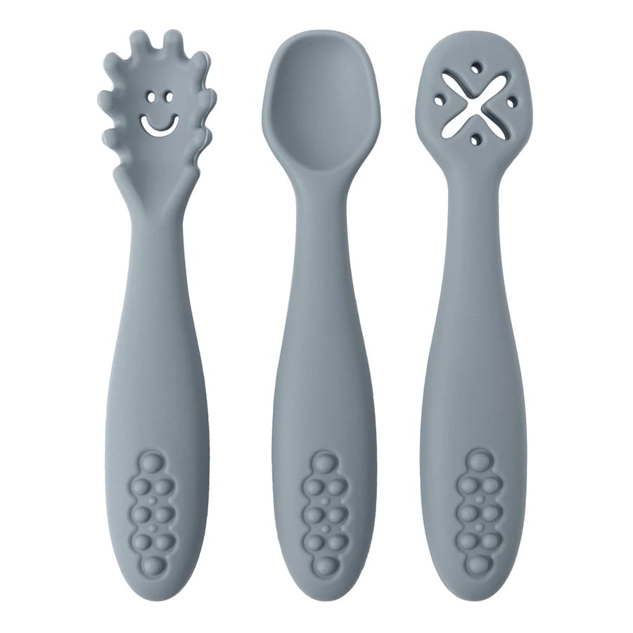 3PCS Baby Learning Spoons Set