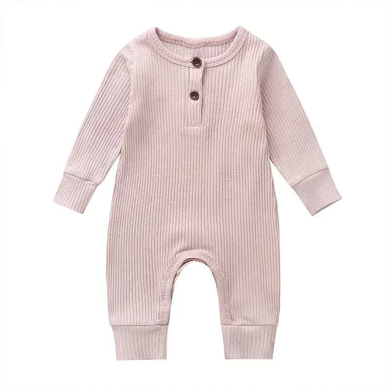 Newborn Cotton Long Sleeve Romper Jumpsuit