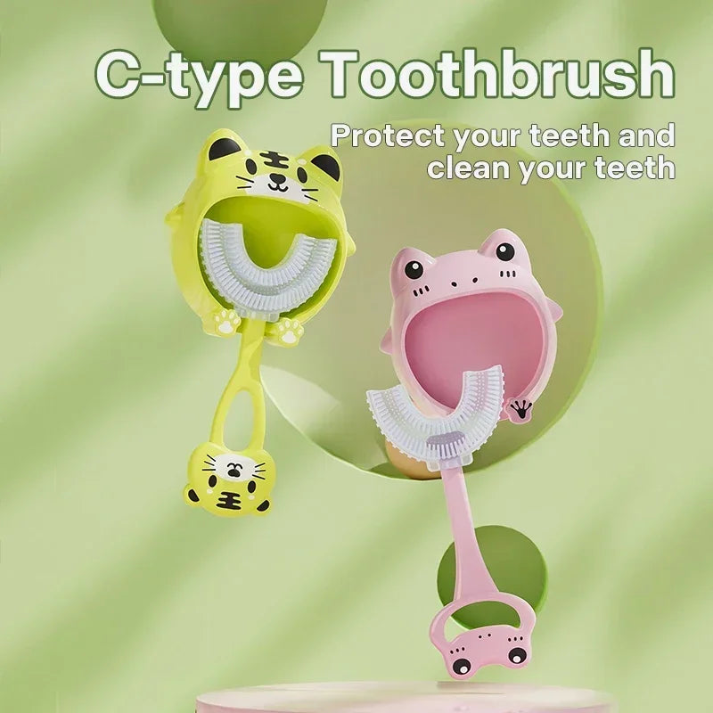 360° U-Shaped Baby Toothbrush