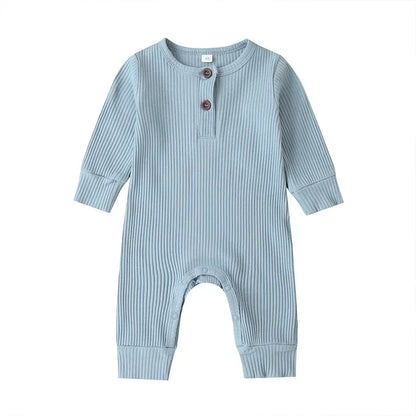 Newborn Cotton Long Sleeve Romper Jumpsuit