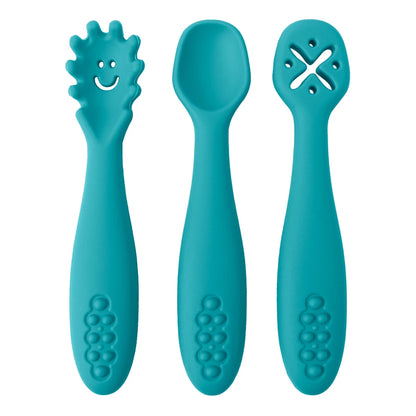 3PCS Baby Learning Spoons Set