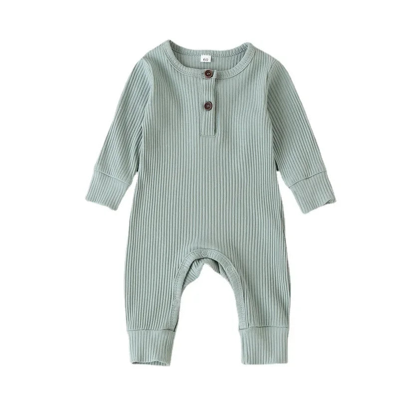 Newborn Cotton Long Sleeve Romper Jumpsuit