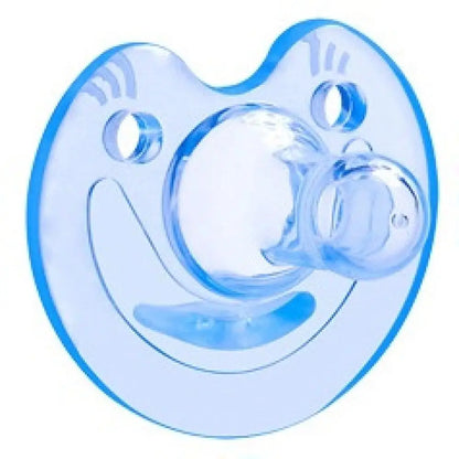 Silicone Round Pacifier with Teether Chain