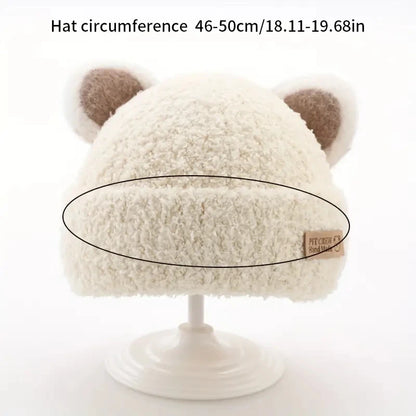 Cartoon Bear Winter Beanie