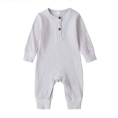 Newborn Cotton Long Sleeve Romper Jumpsuit